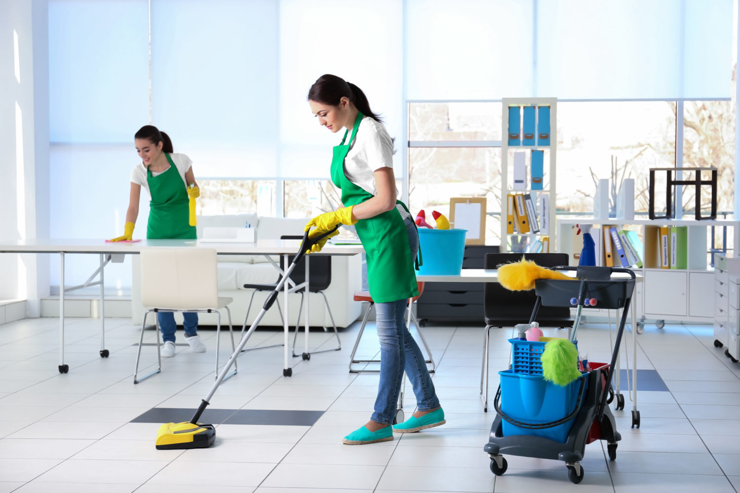 Commercial Cleaning team